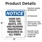 Signmission 5 in Height, 3.5 in Width, Vinyl Decal, Rectangle OS-2PACK-NS-D-35-V-13271 - alternate 4